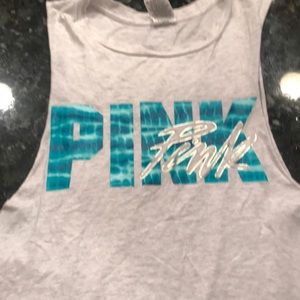 Pink tank top